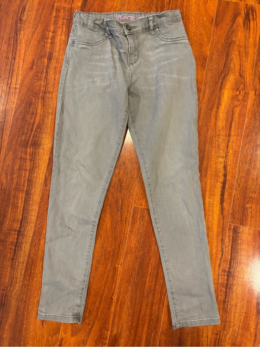 Place Girls Gray Slim Jeans